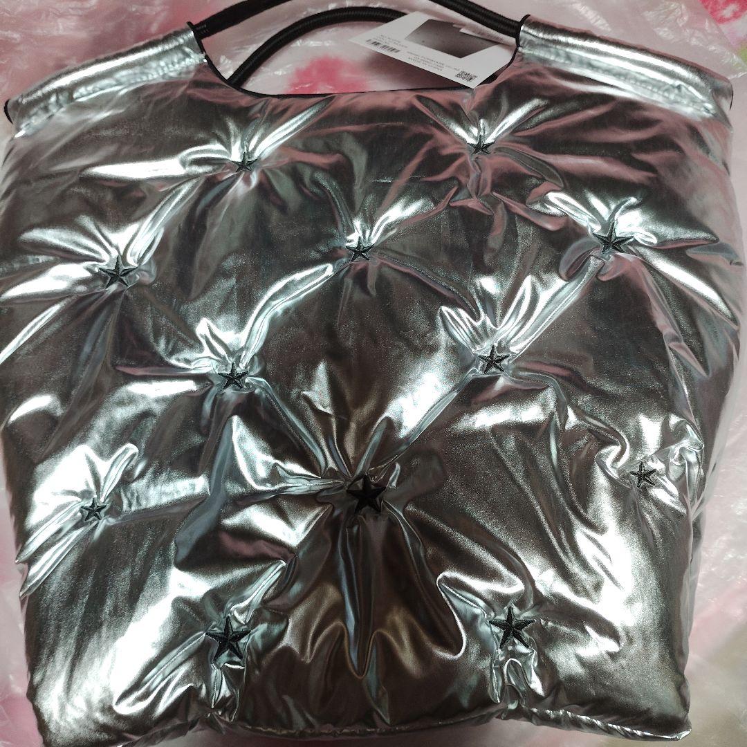 【新品タグ付き】Ball&Chain 中綿バッグ etoile シルバー