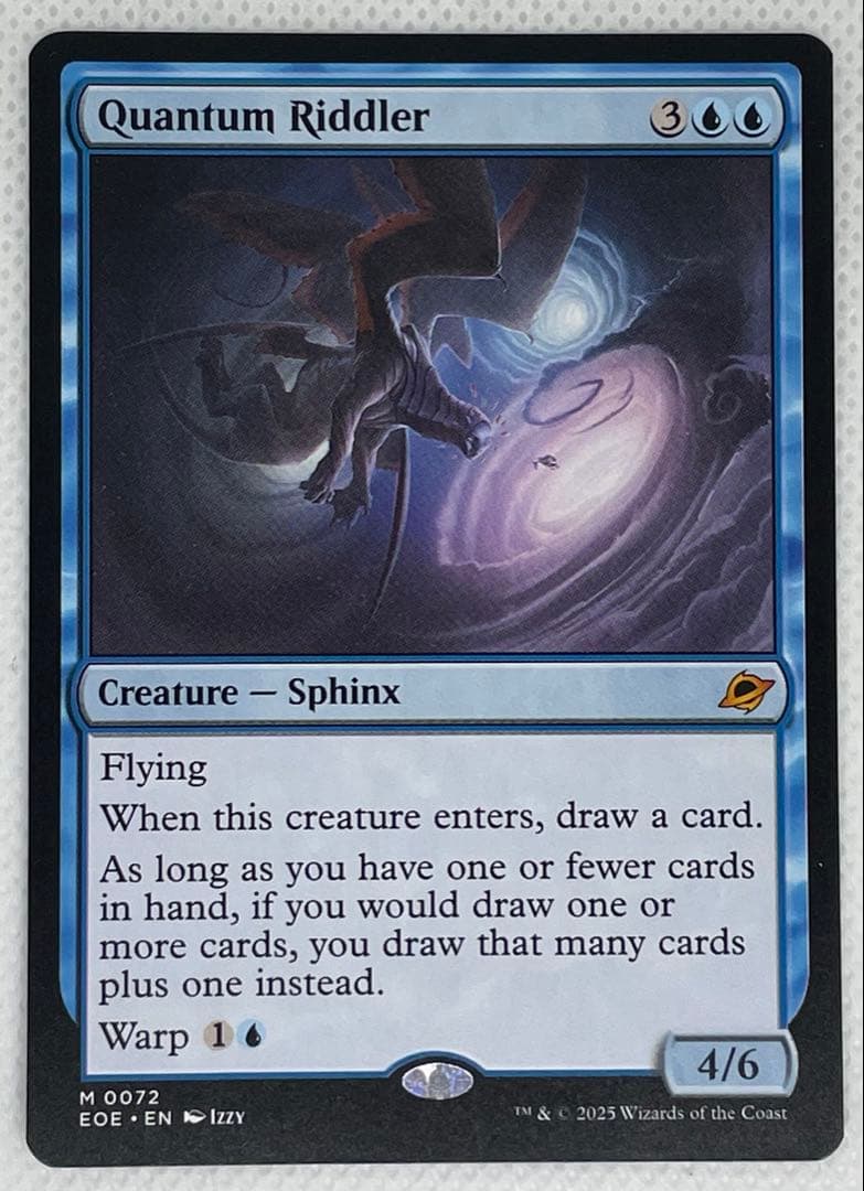 MtG 量子の謎かけ屋 /Quantum Riddler 英語