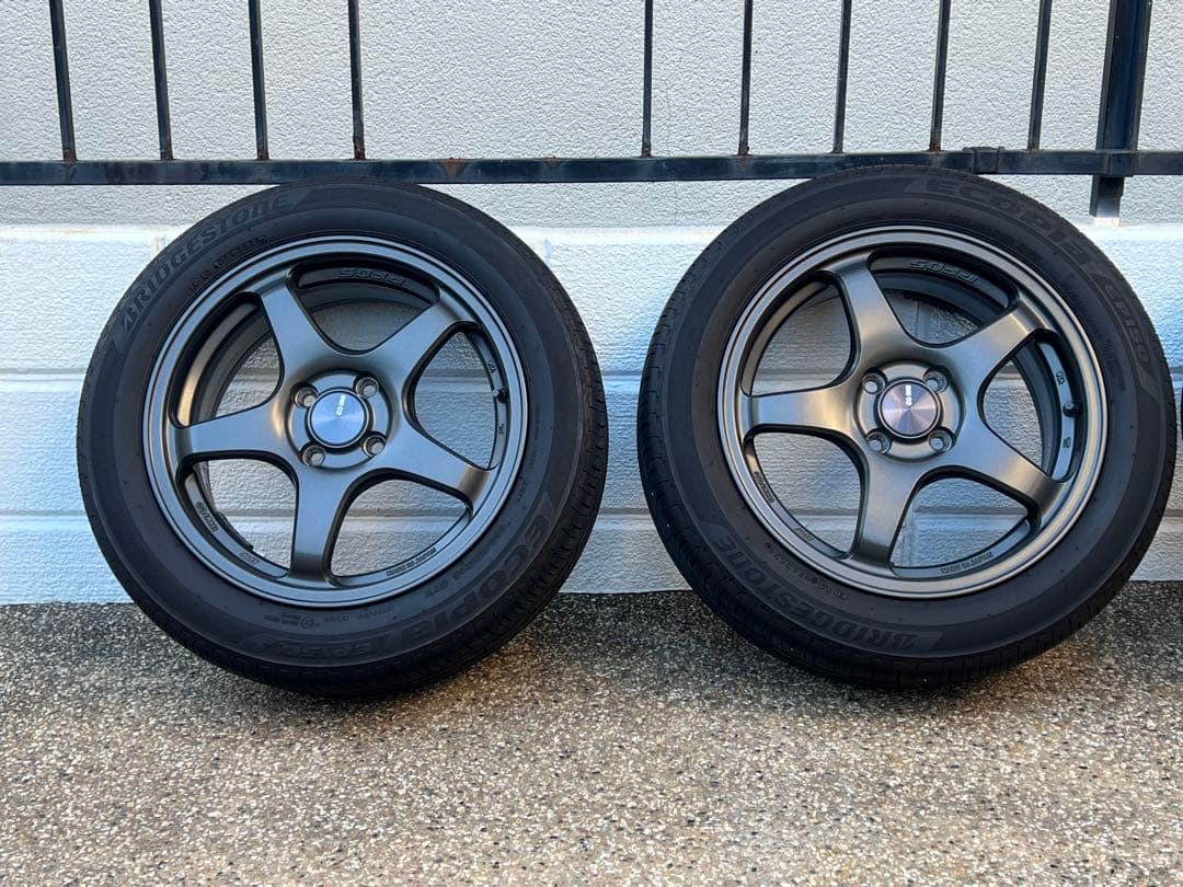 【美品】ENKEI(エンケイ)PF05 16インチ＋2024年製タイヤ付き