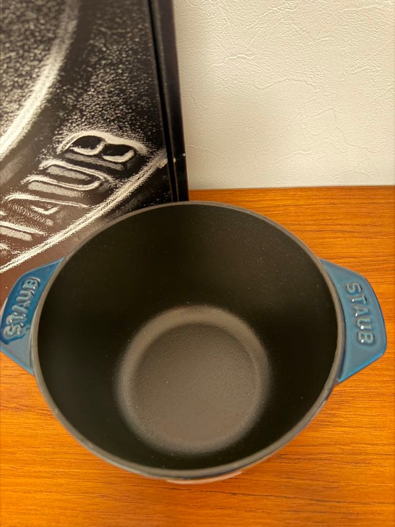 【新品未使用】ストウブ　ココットデゴハン リリー M ラメール 16cm