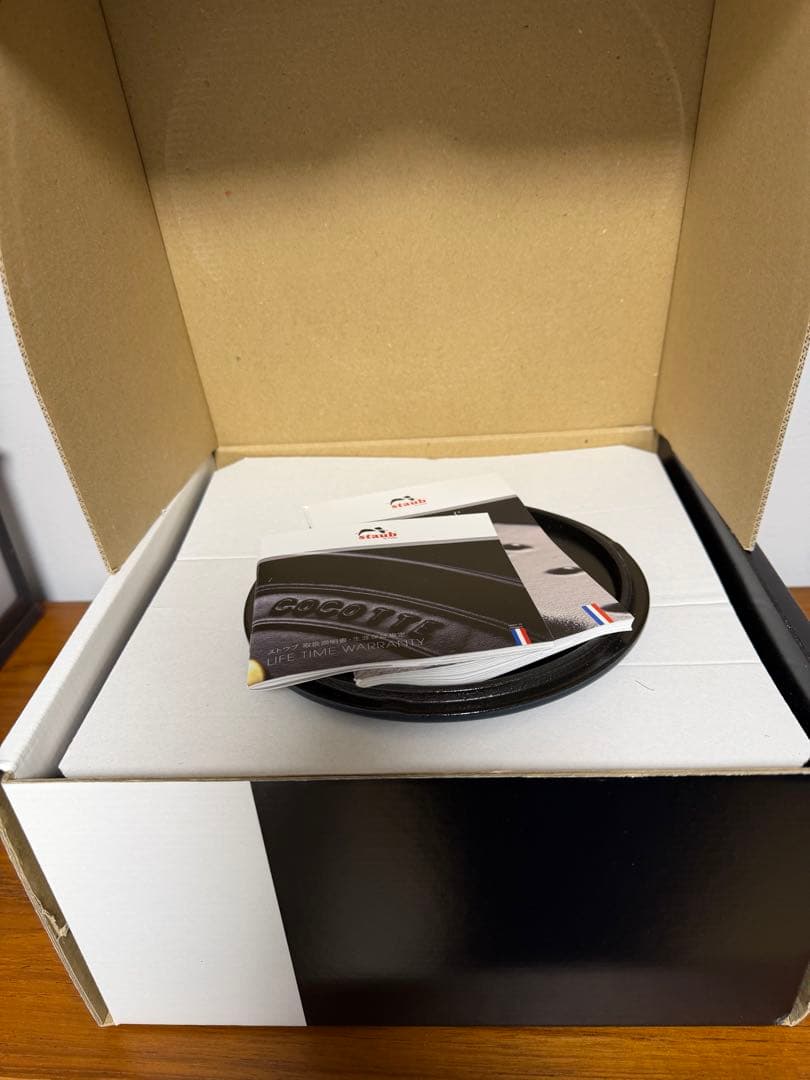 【新品未使用】ストウブ　ココットデゴハン リリー M ラメール 16cm