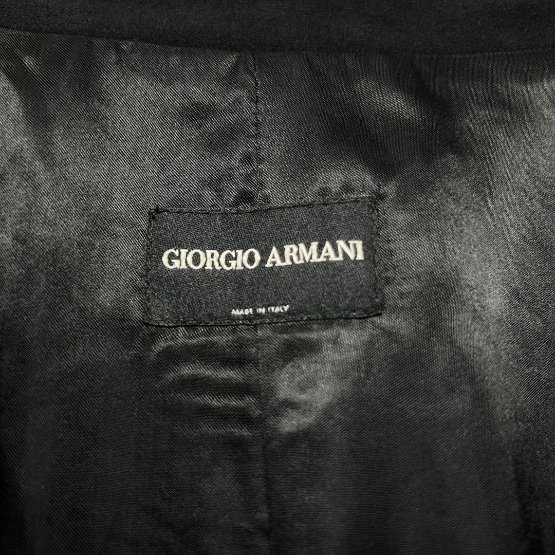 激渋✨ ジョルジオアルマーニ スタンドカラージャケット ブルゾン レーヨン 48