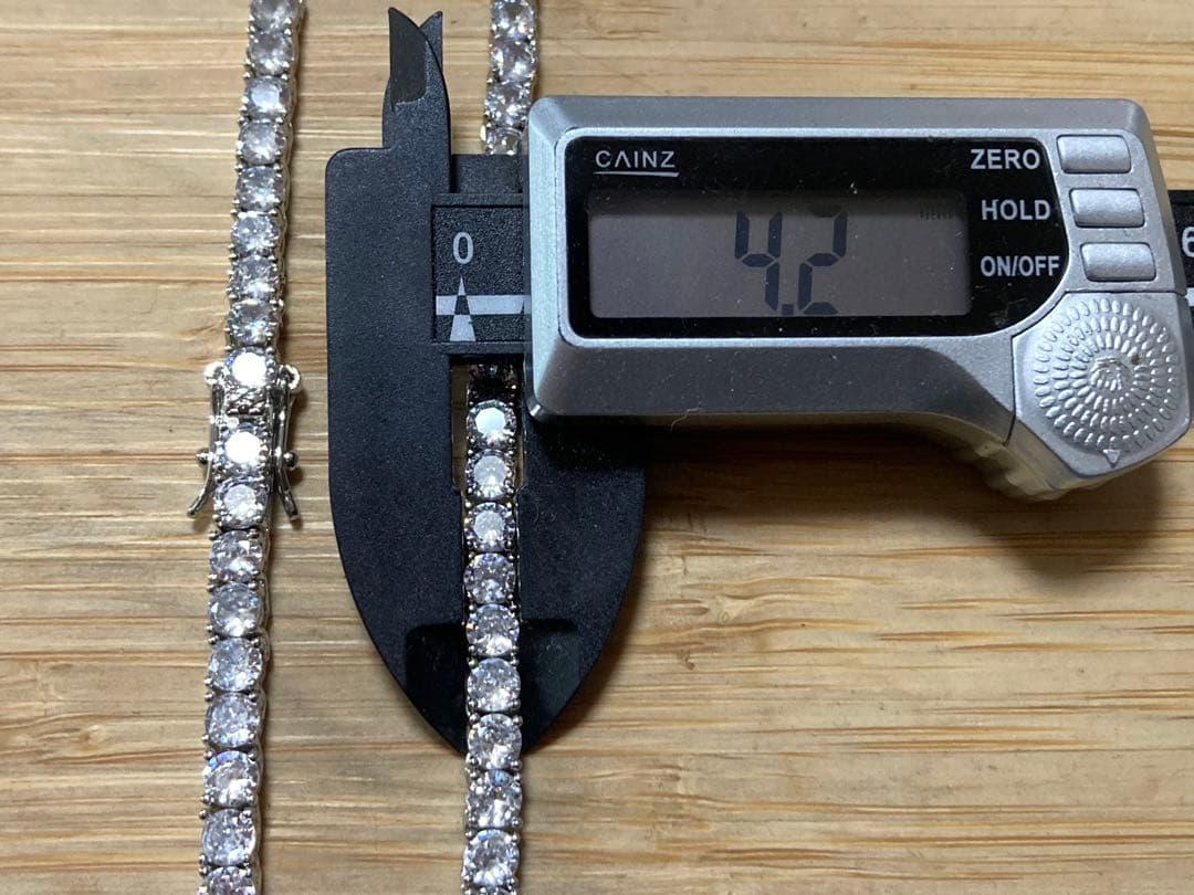 silver 925 モアサナイト 15ct テニス ネックレス アバランチ