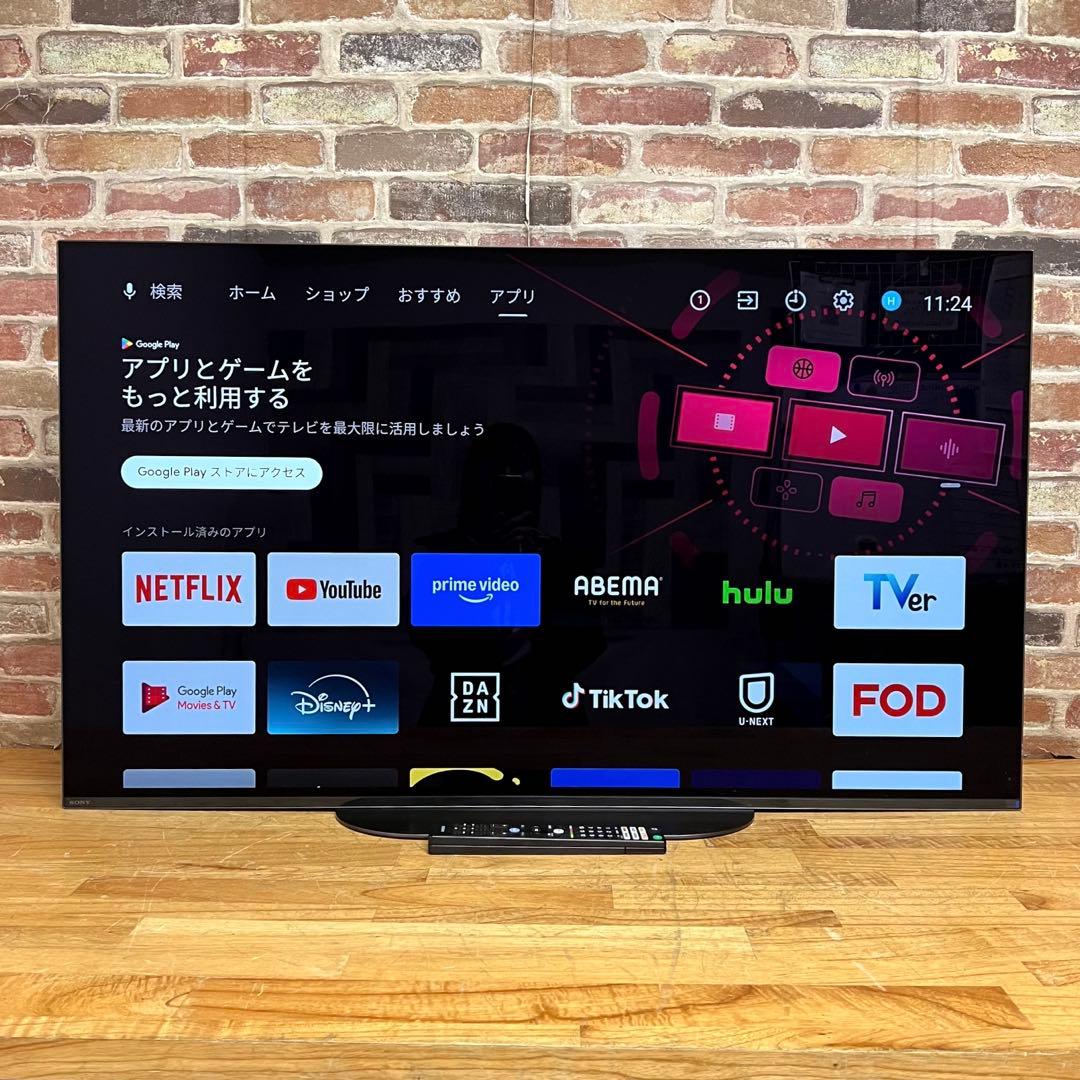 SONY 55インチ 4K 有機ELテレビ BRAVIA KJ-55A9G