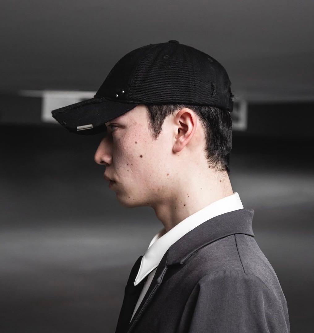 帽子 jentlouis Silver Accent Denim Cap