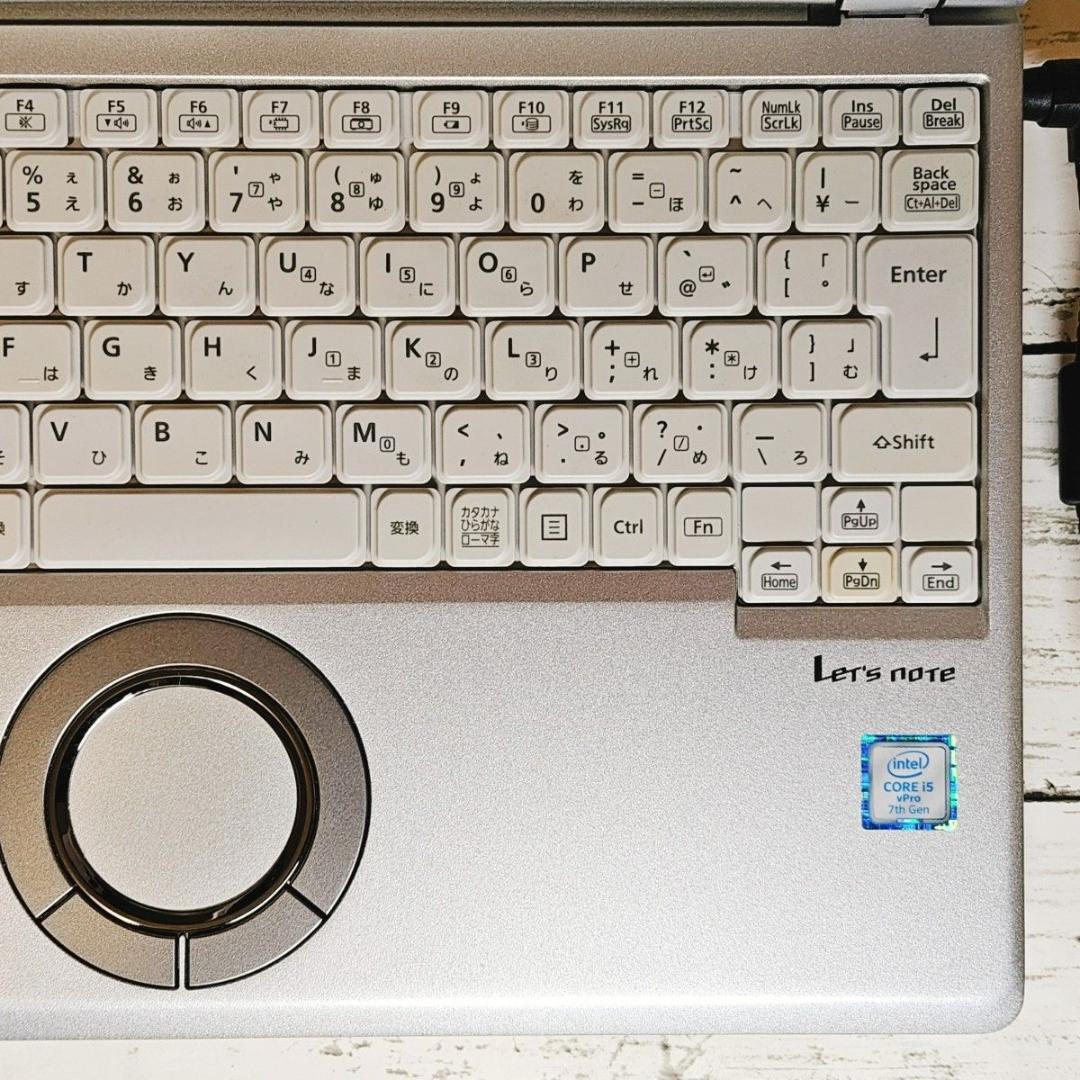 Panasonic レッツノート 小型軽量 ノートPC Core i5 SSD