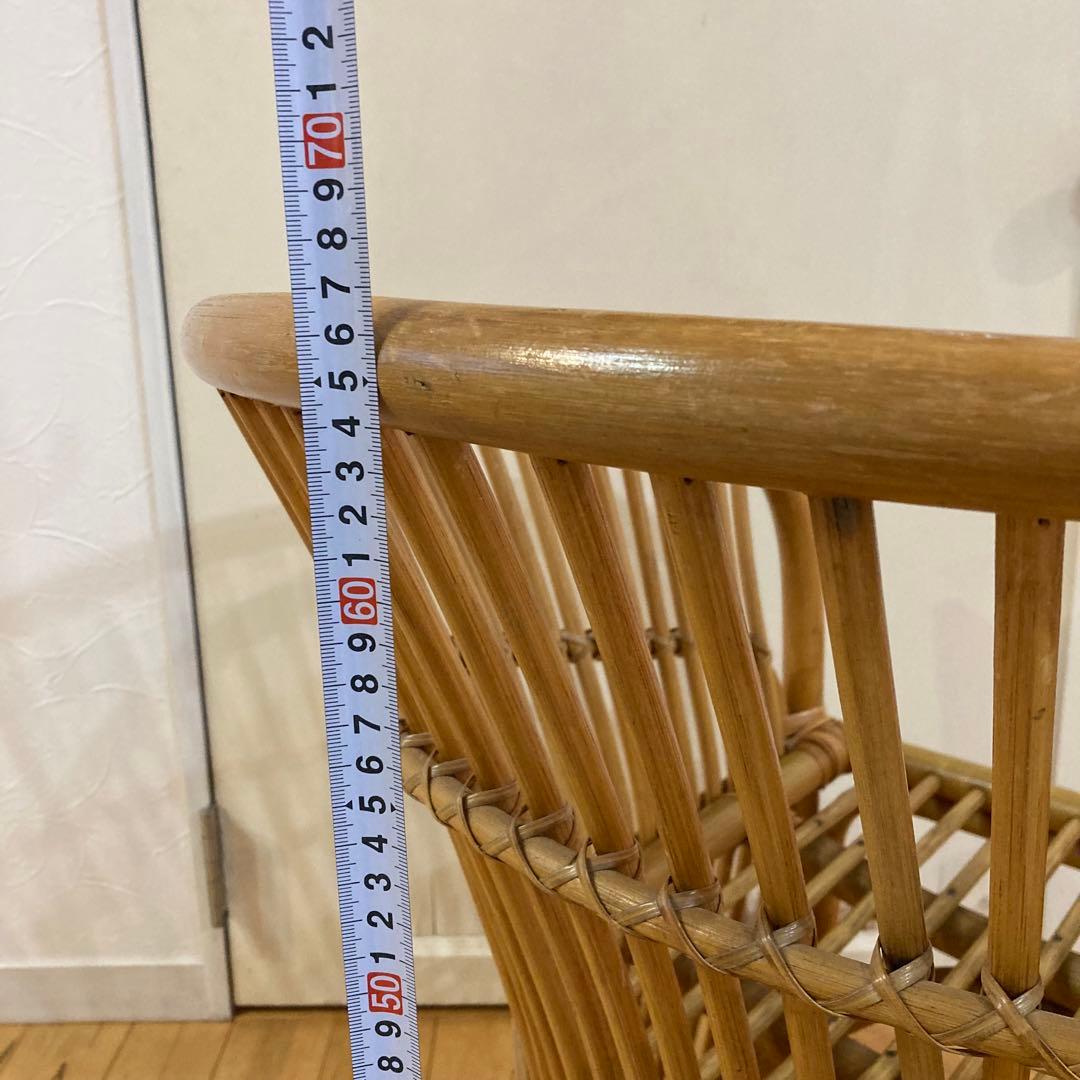 ☆アンティーク☆ ラタン　籐　チェア　古道具