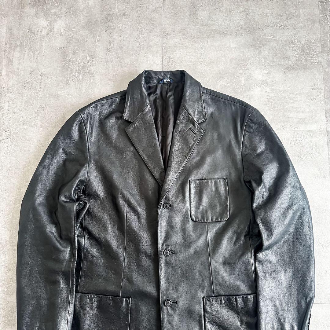 90s~ Old GAP オールドギャップ レザー テーラード ジャケット