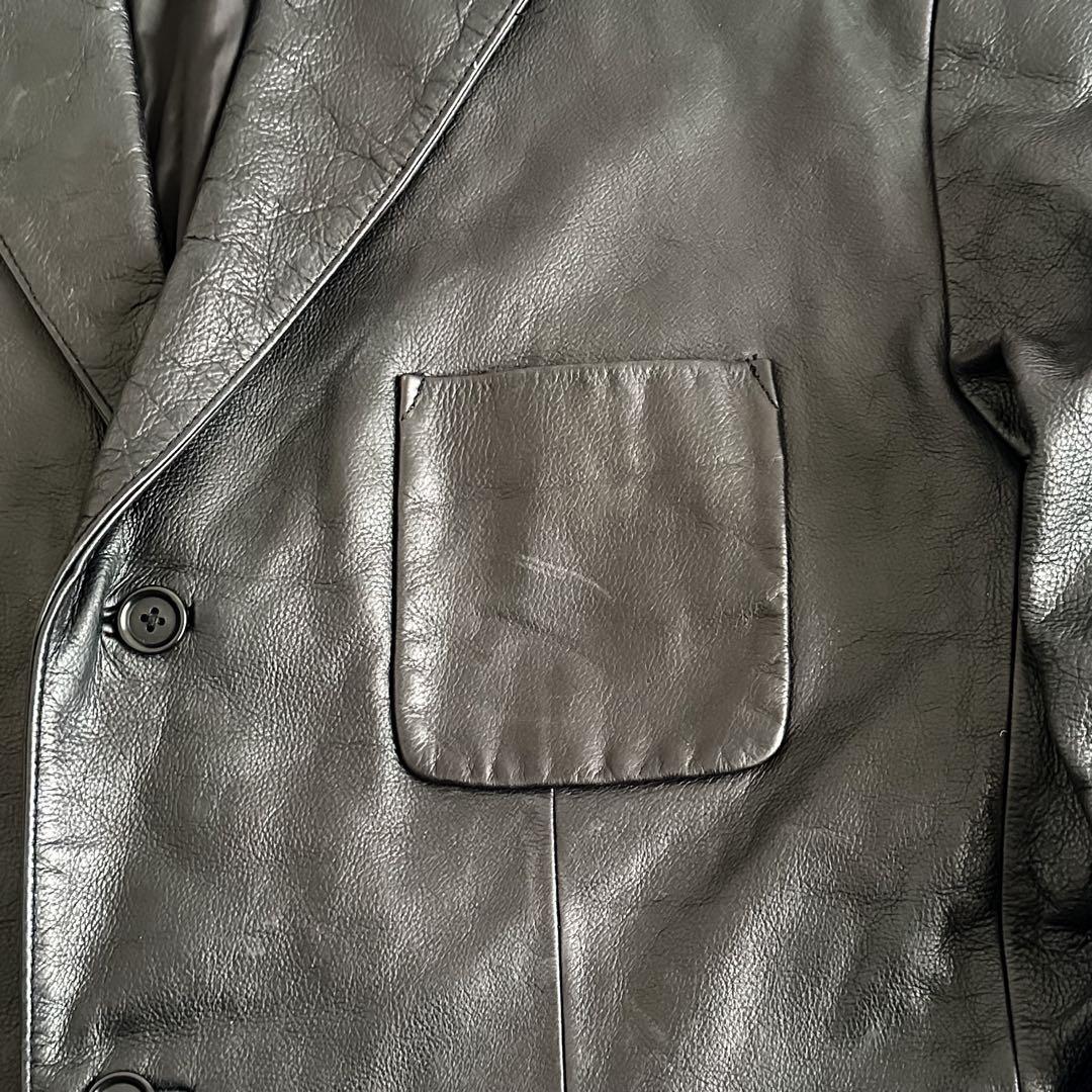 90s~ Old GAP オールドギャップ レザー テーラード ジャケット