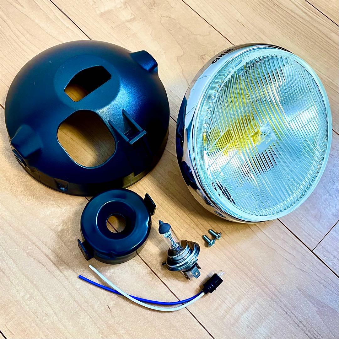 HHY！　当時物 シビエ 凹み ヘッドライト CIBIE