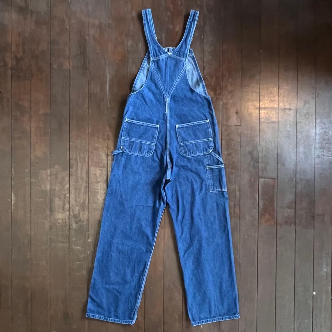 【Carhartt カーハート】 デニムオーバーオール XL ゆるだぼ y2k