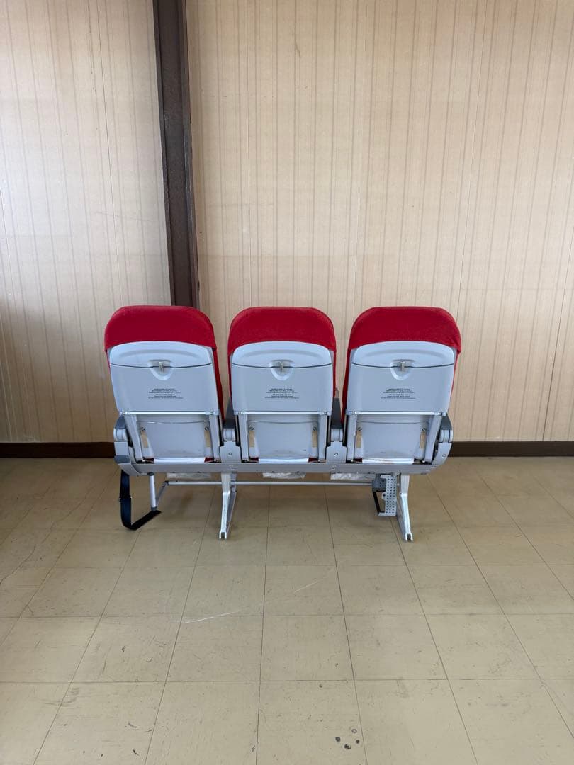 観光専門学校使用品　飛行機　旅客機　椅子　実習用⑤