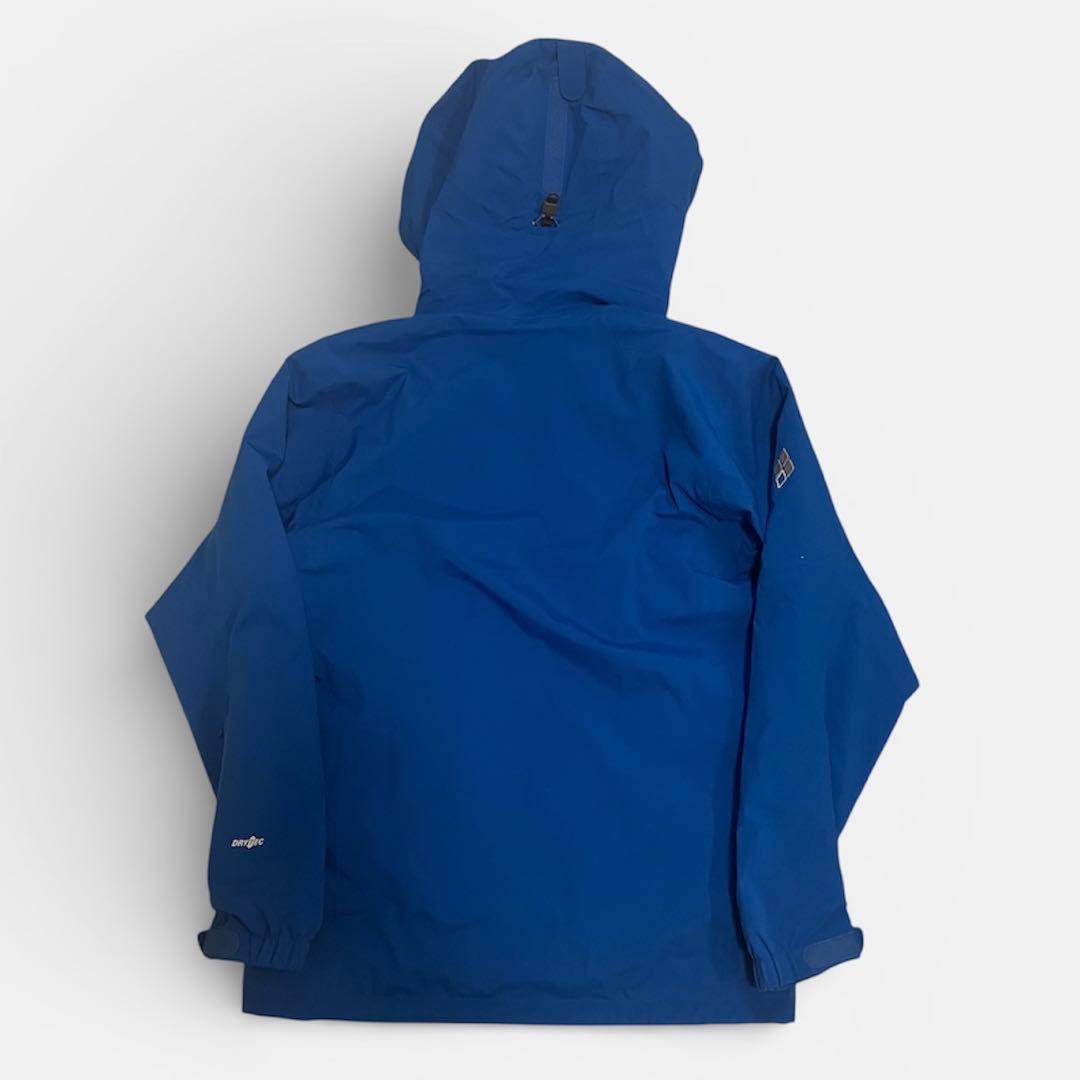 美品 24AW モンベル パウダーステップパーカ ブルー S スノースポーツ