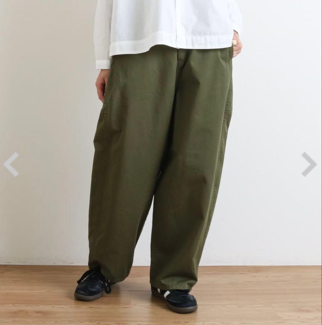 【DMG/ディーエムジー】ドミンゴ ボリュームチノパンツ