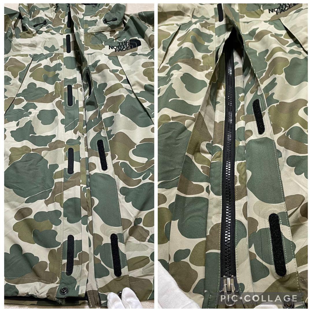 ノースフェイス マウンテンジャケット GORE-TEX PRO迷彩/カモフラ M