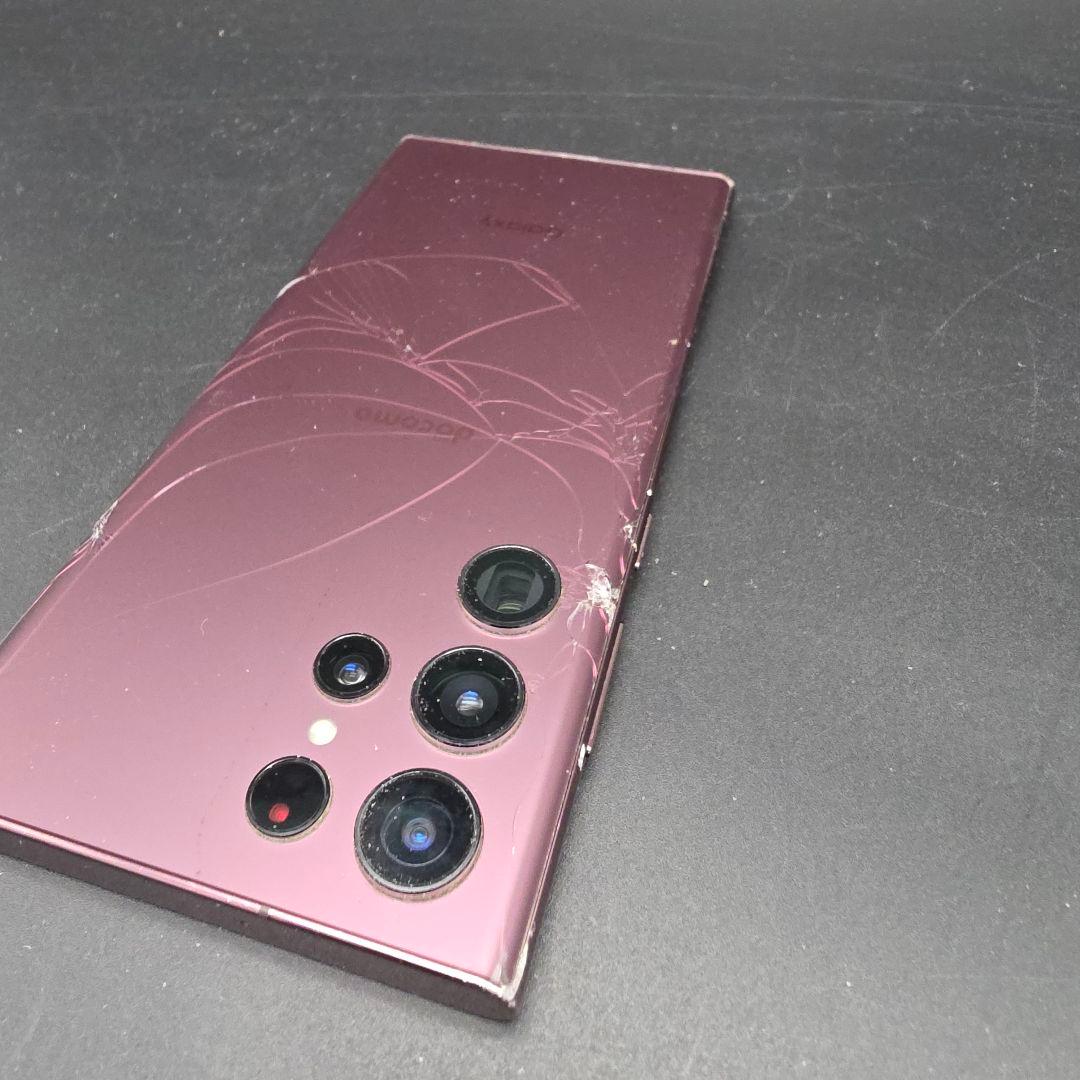 Samsung Galaxy SC-52C docomo 画面背面割れ