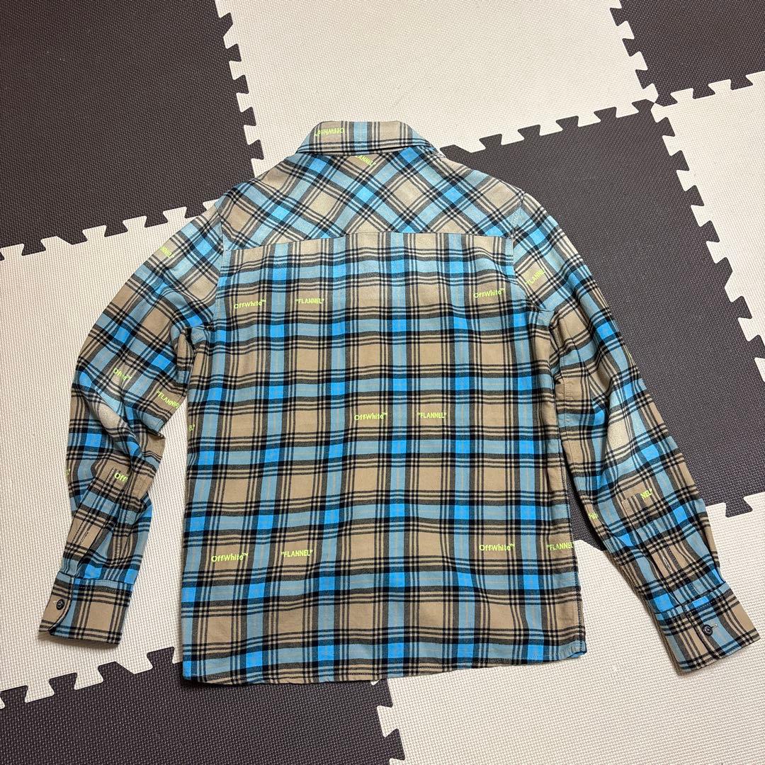 Off White ネルシャツ Virgil abloh XS