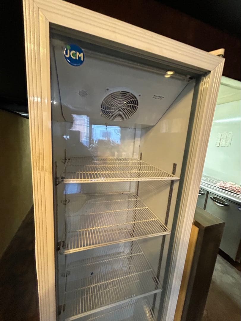 jcms-415 縦型冷蔵ショーケース　大型　冷蔵ケース　店舗用品