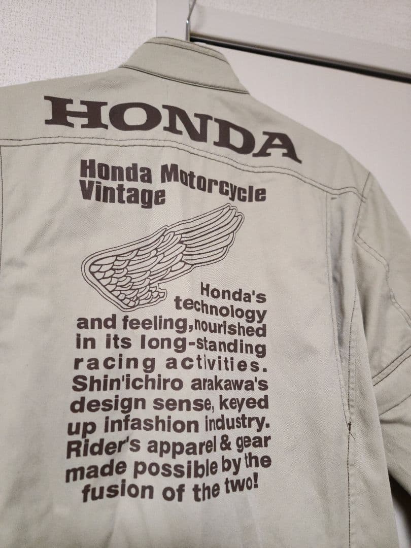 ホンダ&シンイチロウアラカワ 切り替えツナギ オーバーオール Mサイズ