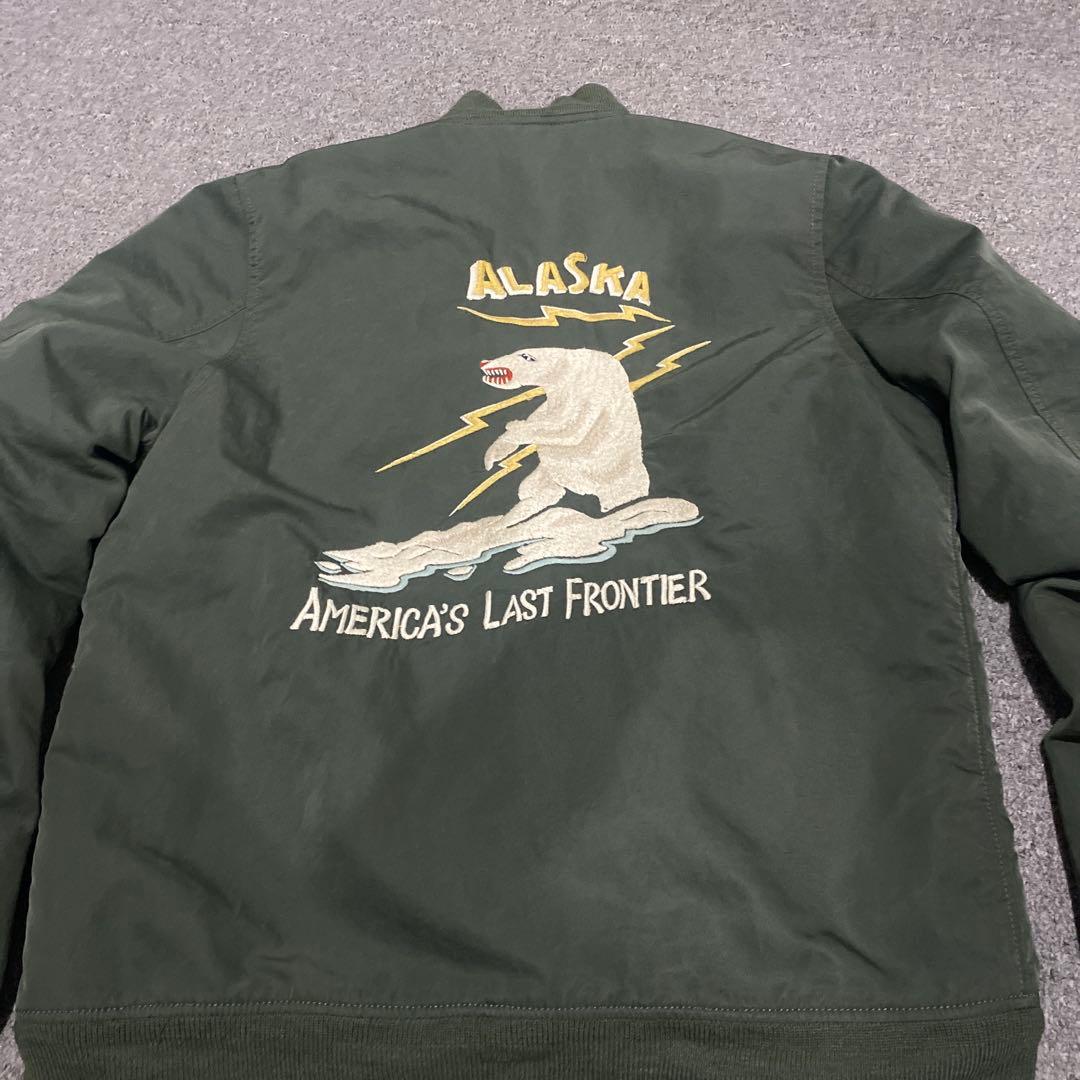 希少 REMI RELIEF ALASKA 66ナイロン ボマージャケット