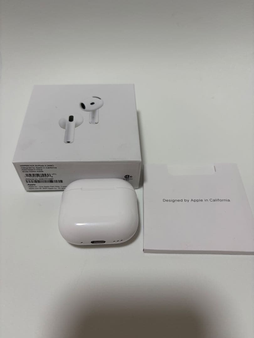 AirPods 4 (第4世代) アクティブノイズキャンセリング