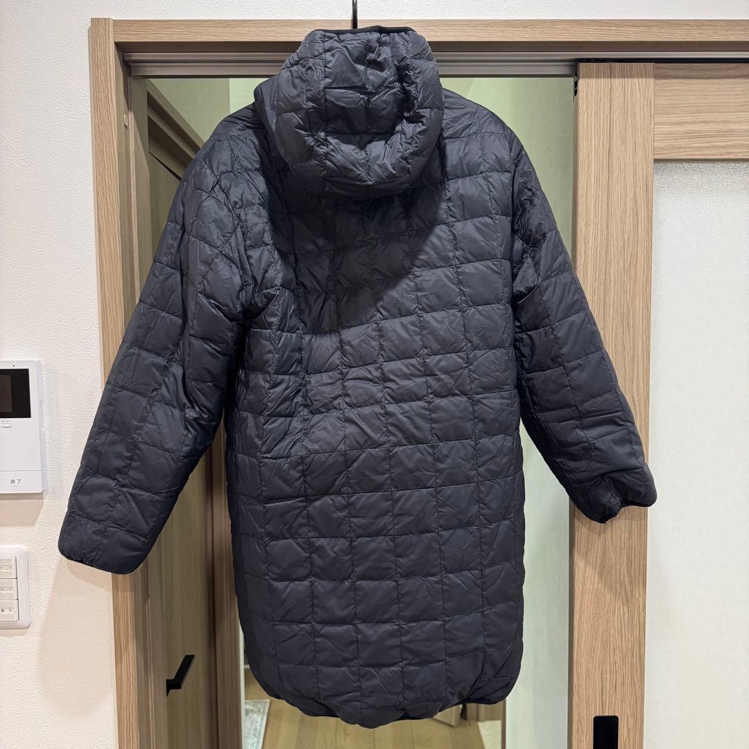 タイオン　別注ボア×ダウンフードコート(リバーシブル)