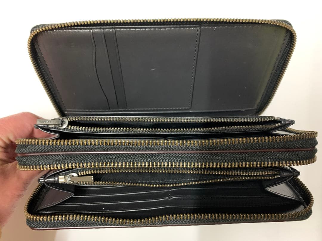 コーチ　COACH オーガナイザー　クラッチバック　黒