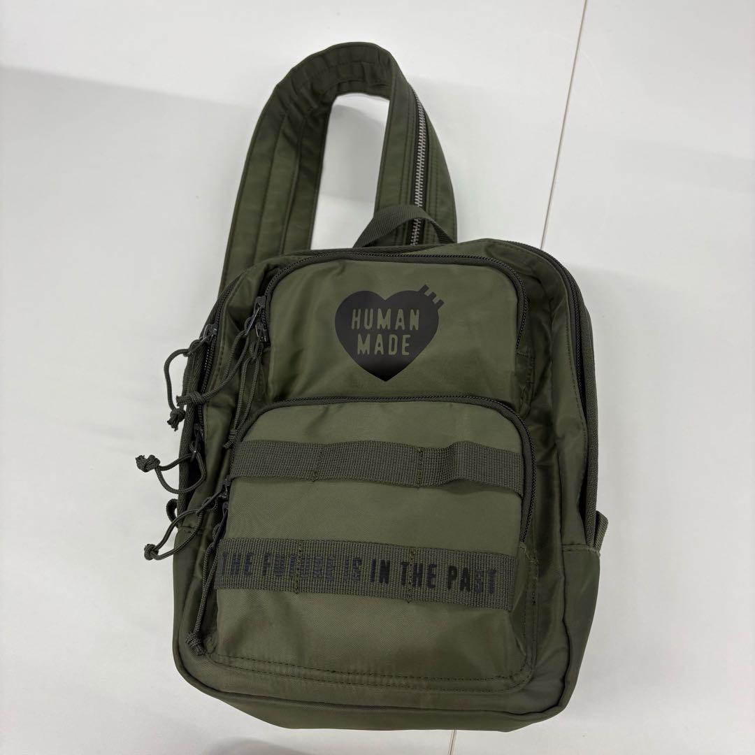 HUMAN MADE ONE SHOULDER BAG ワンショルダー　オリーブ