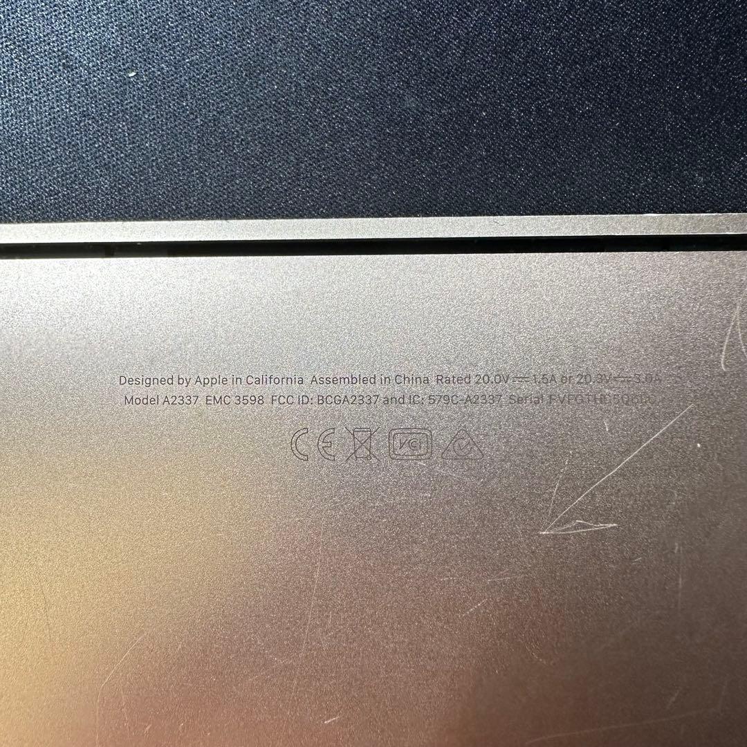 ジャンク MacBook Air M1 2020 8GB 256GB