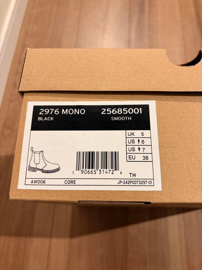 Dr. Martens チェルシーブーツ　MONO UK5