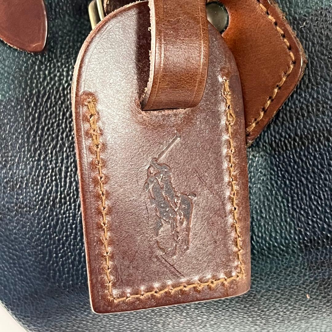 Polo Ralph Lauren ミニボストンバッグ　ブラックウォッチ