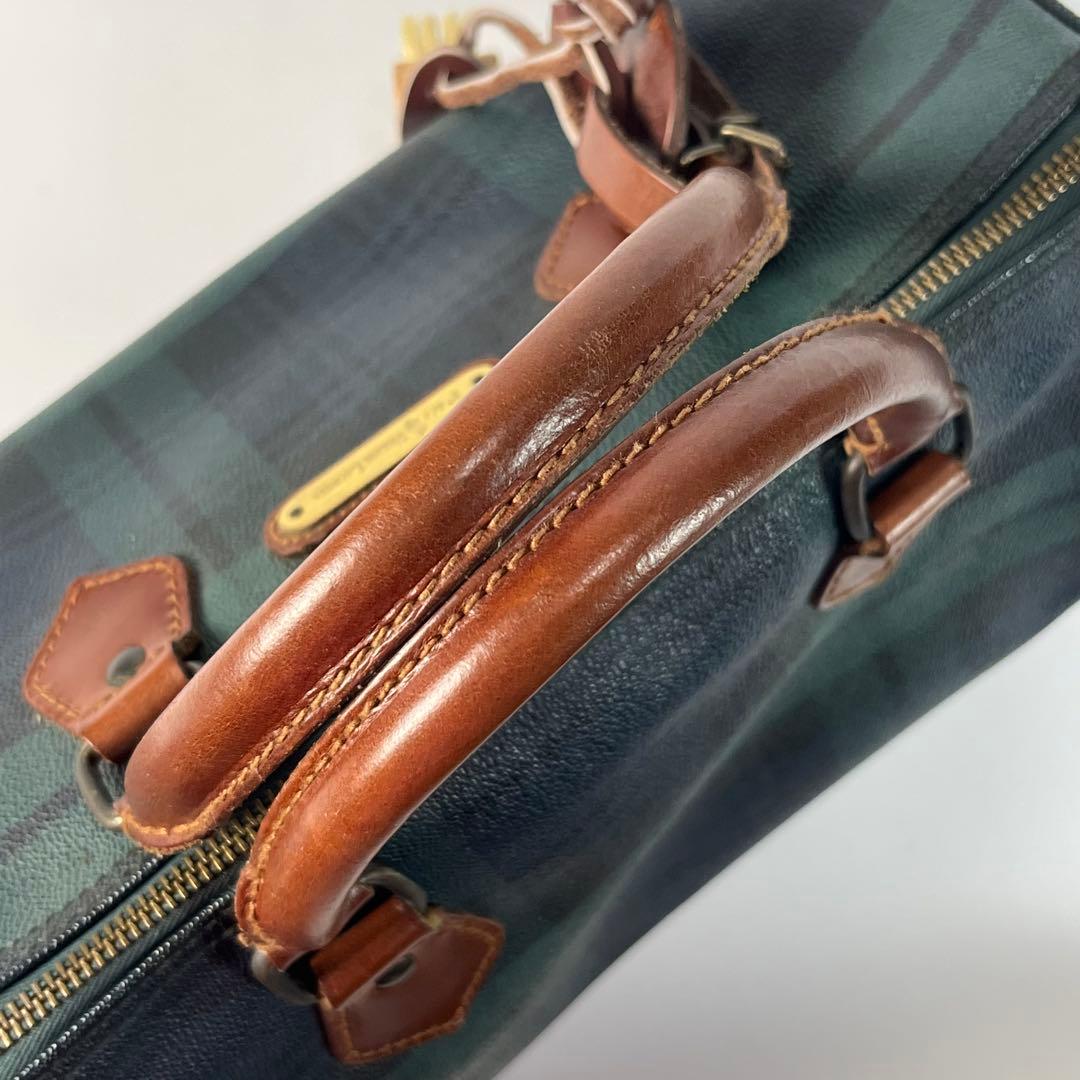 Polo Ralph Lauren ミニボストンバッグ　ブラックウォッチ