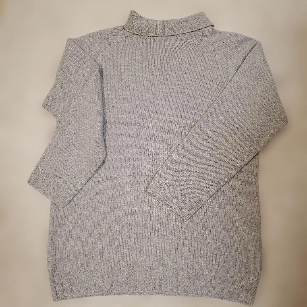 マーガレットハウエル　ハイネック　タートルネックセーター　カシミヤ100%