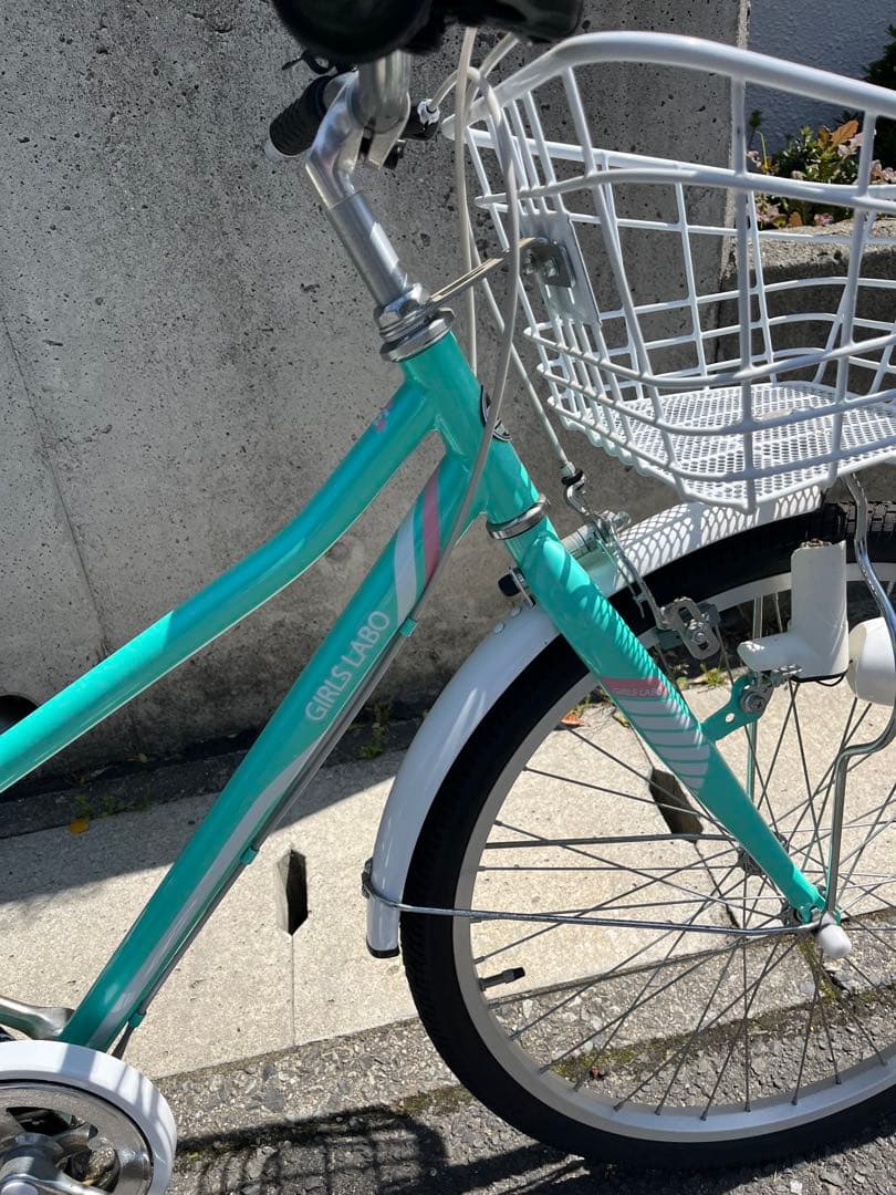 asahi アサヒ子供用自転車 24インチ ミントグリーン