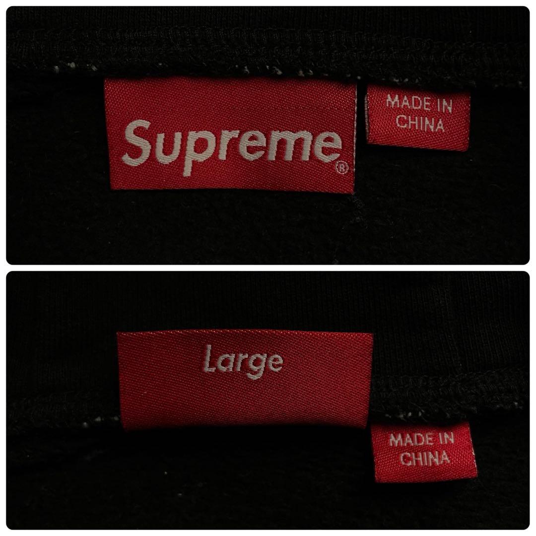 3216U 【人気モデル】シュプリーム☆スモールボックスロゴ フードロゴパーカー