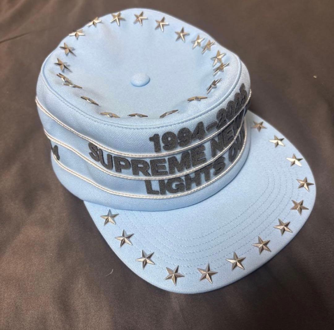 Supreme Stars Studded Pillbox Hat ポーカーズ