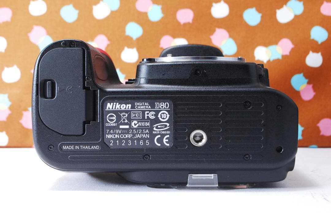 ✨初心者オススメ✨ショット数6395回✨Nikon D80 ダブルレンズセット