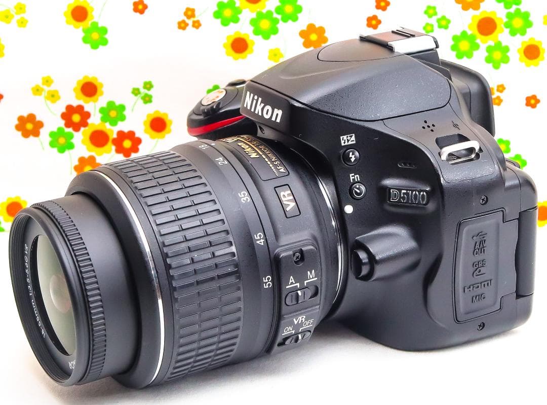 美品 Nikon D5100☆スマホに送れる！☆ダブルレンズ！☆付属品多数！