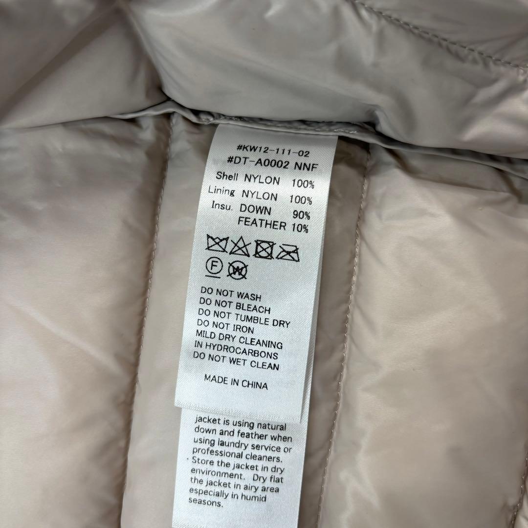 未使用に近い✨DANTON ダントン ダウンベスト DT-A0002 XS