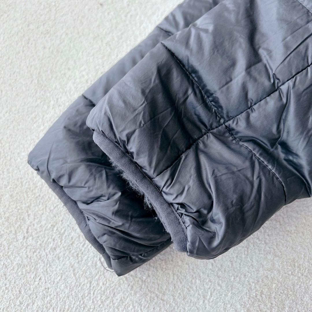 美品✨セーブザダック　リバーシブル　コート　軽量　洗える◎ ネイビー　XL相当