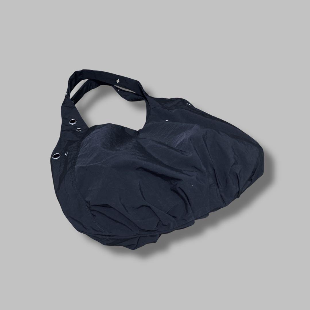しゅん EYELETS NYLON BAG (BLACK) 3079B