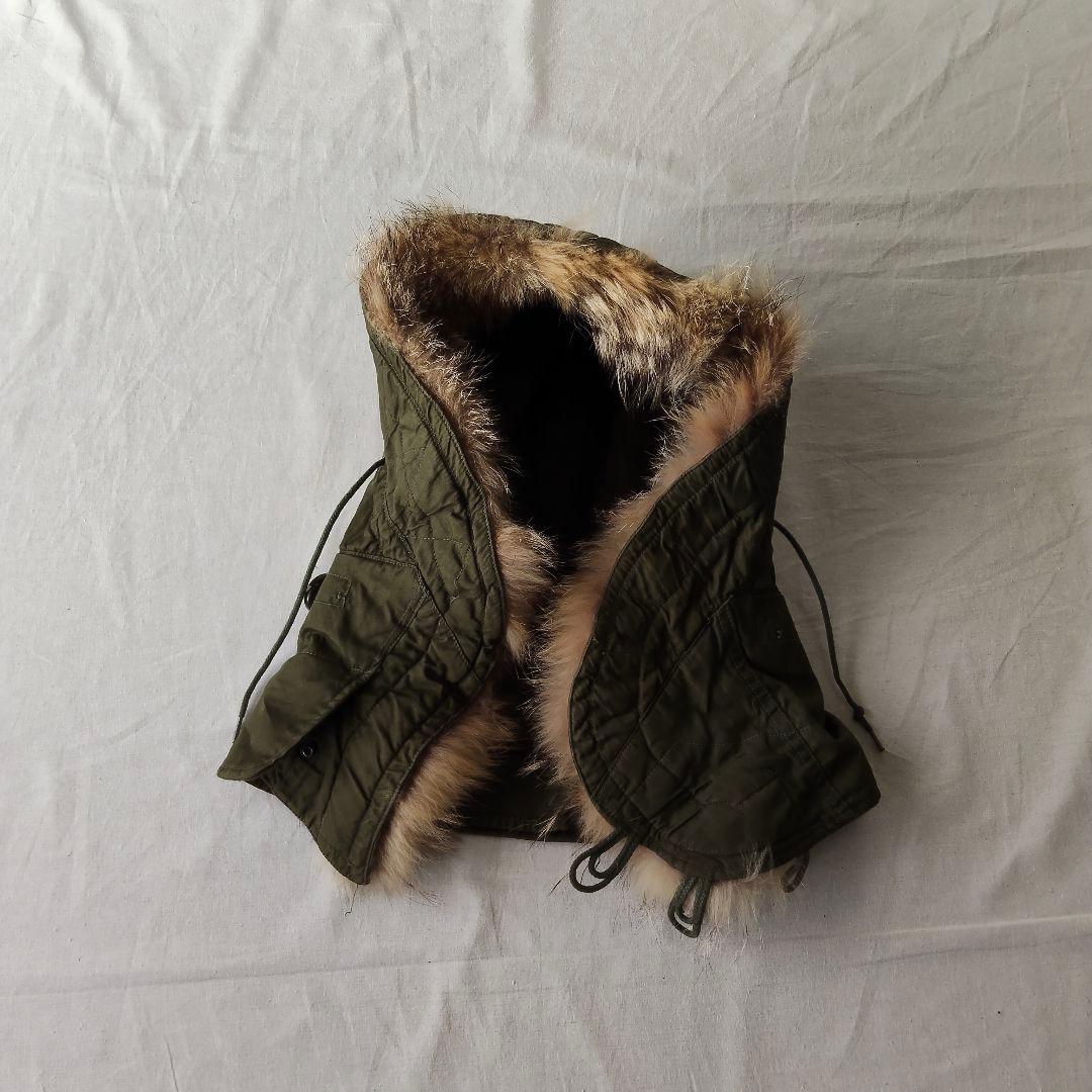 ☆交渉可☆48F　古着　アメリカ軍　m51パーカー用　フード　コヨーテ