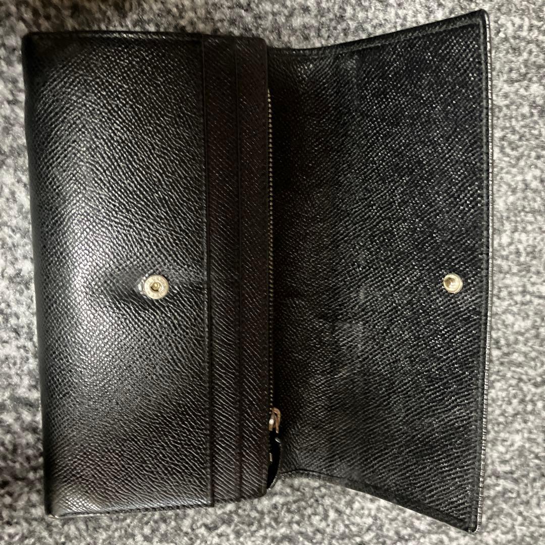 Bvlgari ブラック 長財布