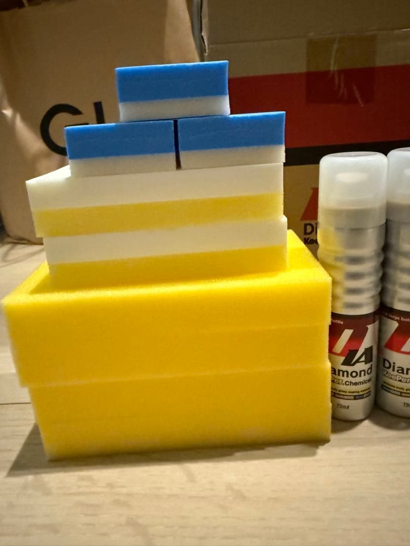 ダイヤモンドキーパー レジン2 セットスポンジ付き ☆全て新品未使用☆