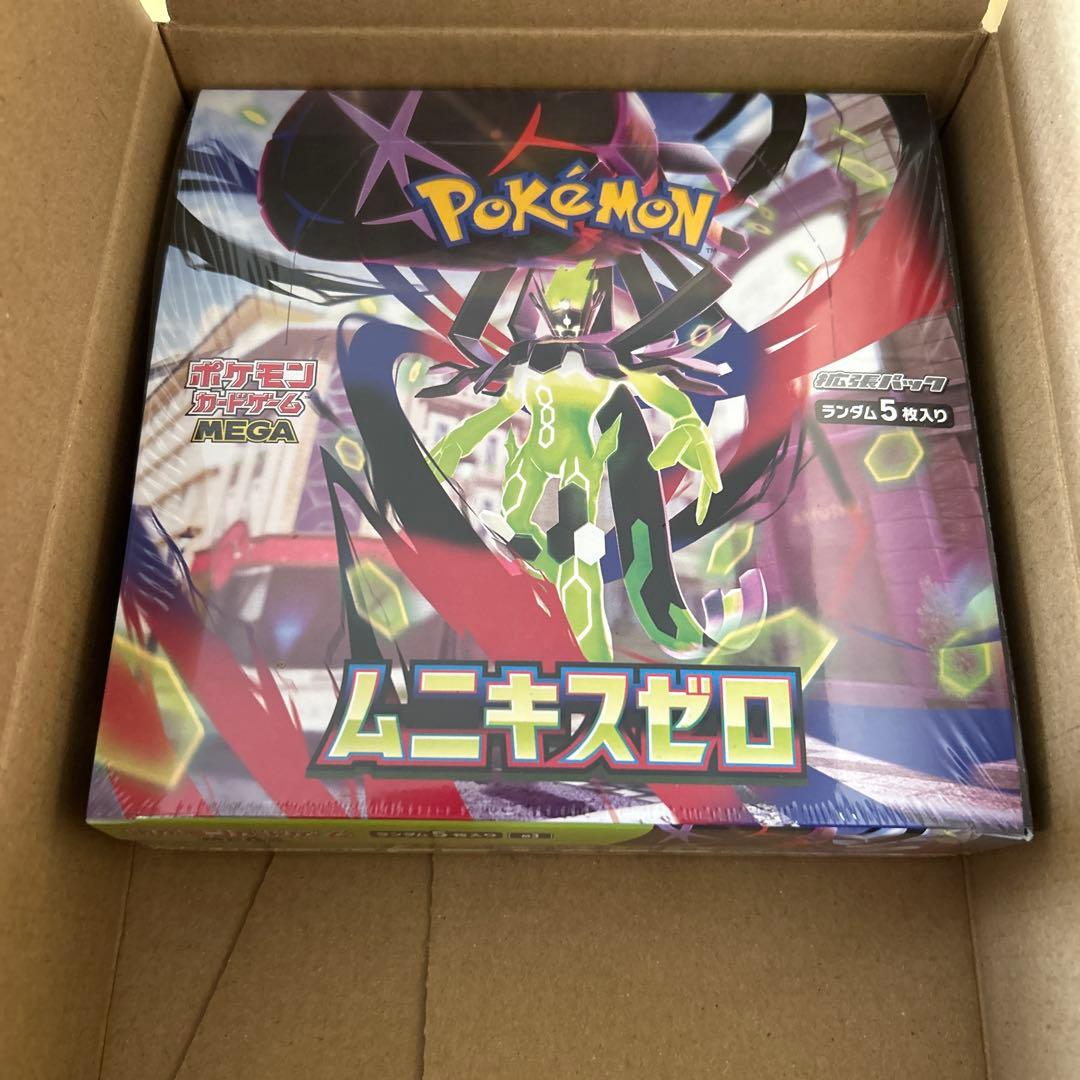 ポケモンカードゲームMEGAムニキスゼロ box 新品未開封