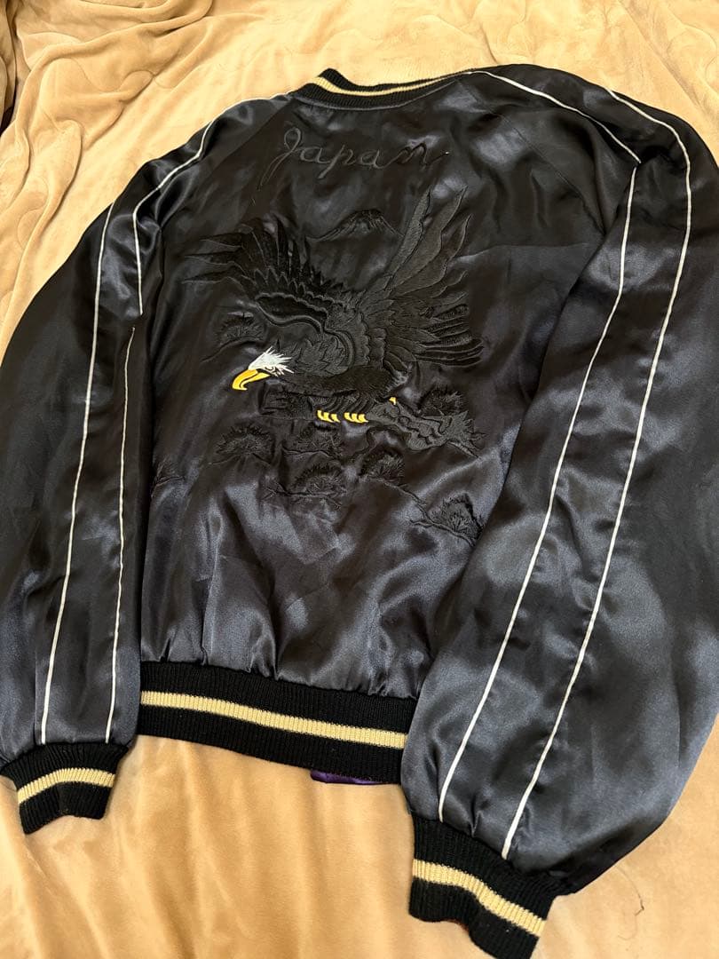 ２面用 テーラー東洋 虎龍龍 日本限定 スカジャン vintage サテン