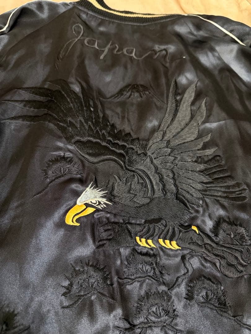 ２面用 テーラー東洋 虎龍龍 日本限定 スカジャン vintage サテン