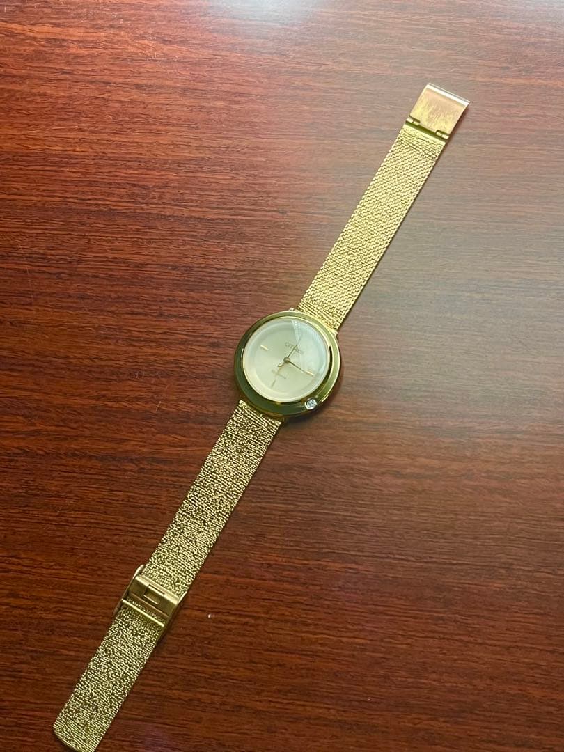 Citizen アンビリュナ　ゴールド腕時計（定価46,200円）