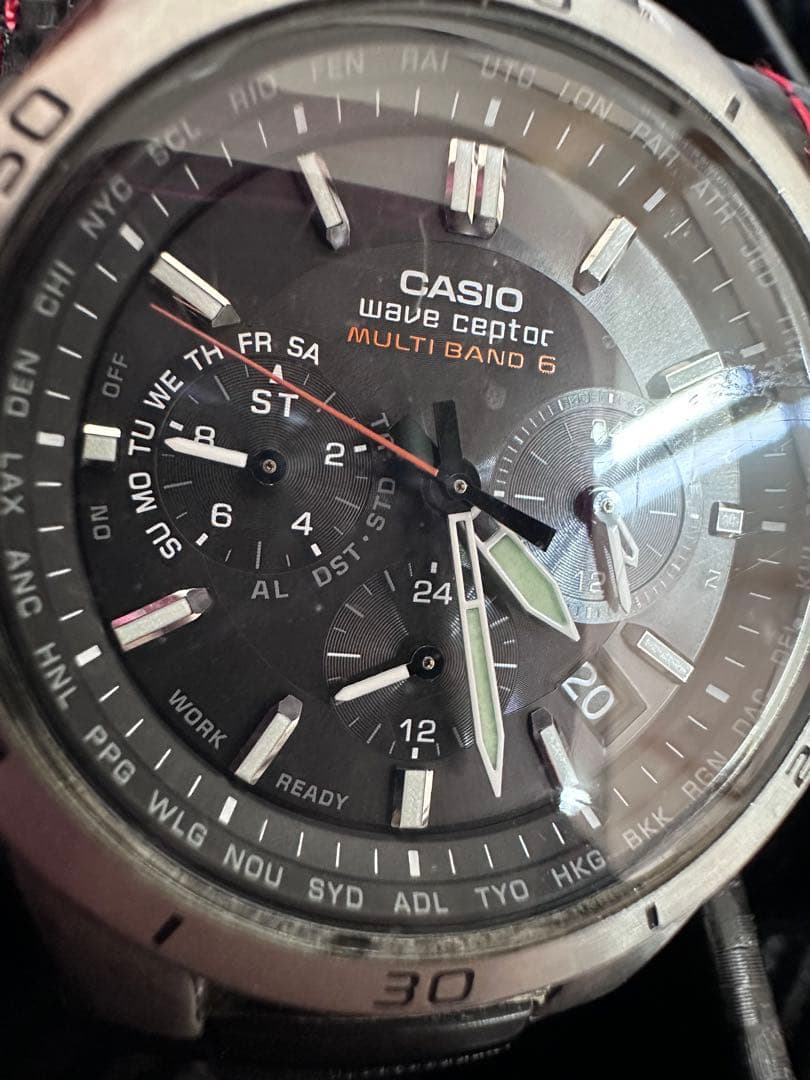 カシオ CASIO 電波ソーラー他時計セット 稼働品 良品 5本 アナデジ