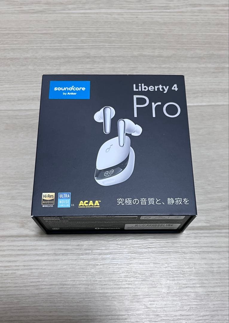 【新品未使用】soundcore Liberty 4 Pro ワイヤレスイヤホン